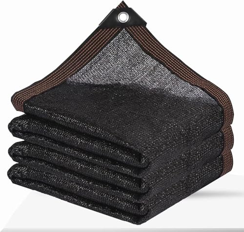 YLBFJXK 50% Black Shade Cloth with Reinforced Grommets...