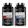 Nutrex Anabol Hardcore & Anabol Nighttime Muscle Builder Bundle