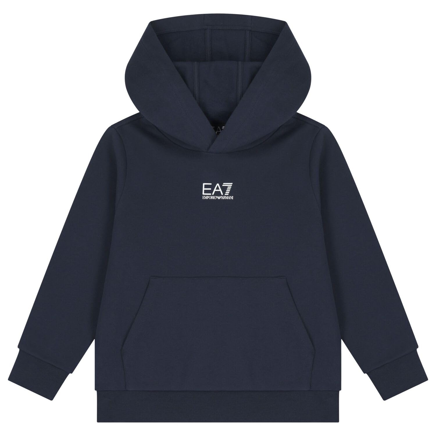 Emporio Armani EA7 Tuta Invernale da Bambini e Ragazzi Core Identity Boy in misto cotone organico ASV, 7B000164