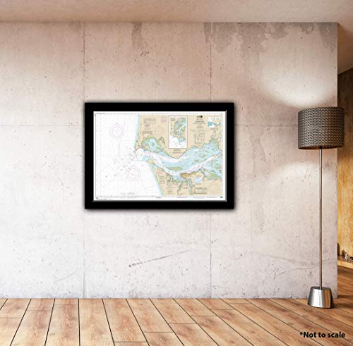 Paradise Cay Publications, Inc. NOAA Chart 18521: Columbia River Pacific Ocean to Harrington Point; Ilwaco Harbor (Traditional Paper) 32.8 x 48.4