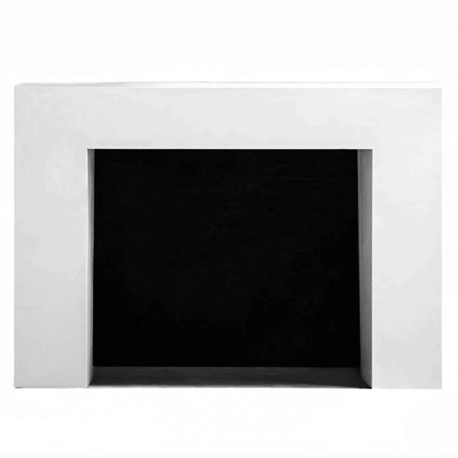 Mantels Surrounds Solid Birch Wood Fireplace Mantel Surround Minimalist Modern Geometric Decorative Decorated Frame