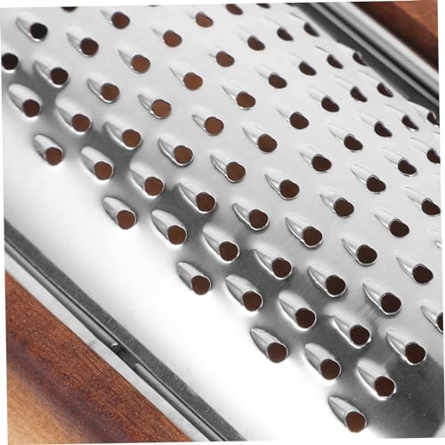 Rallador multifuncional de acero inoxidable para quesos y vegetales miniatura 2