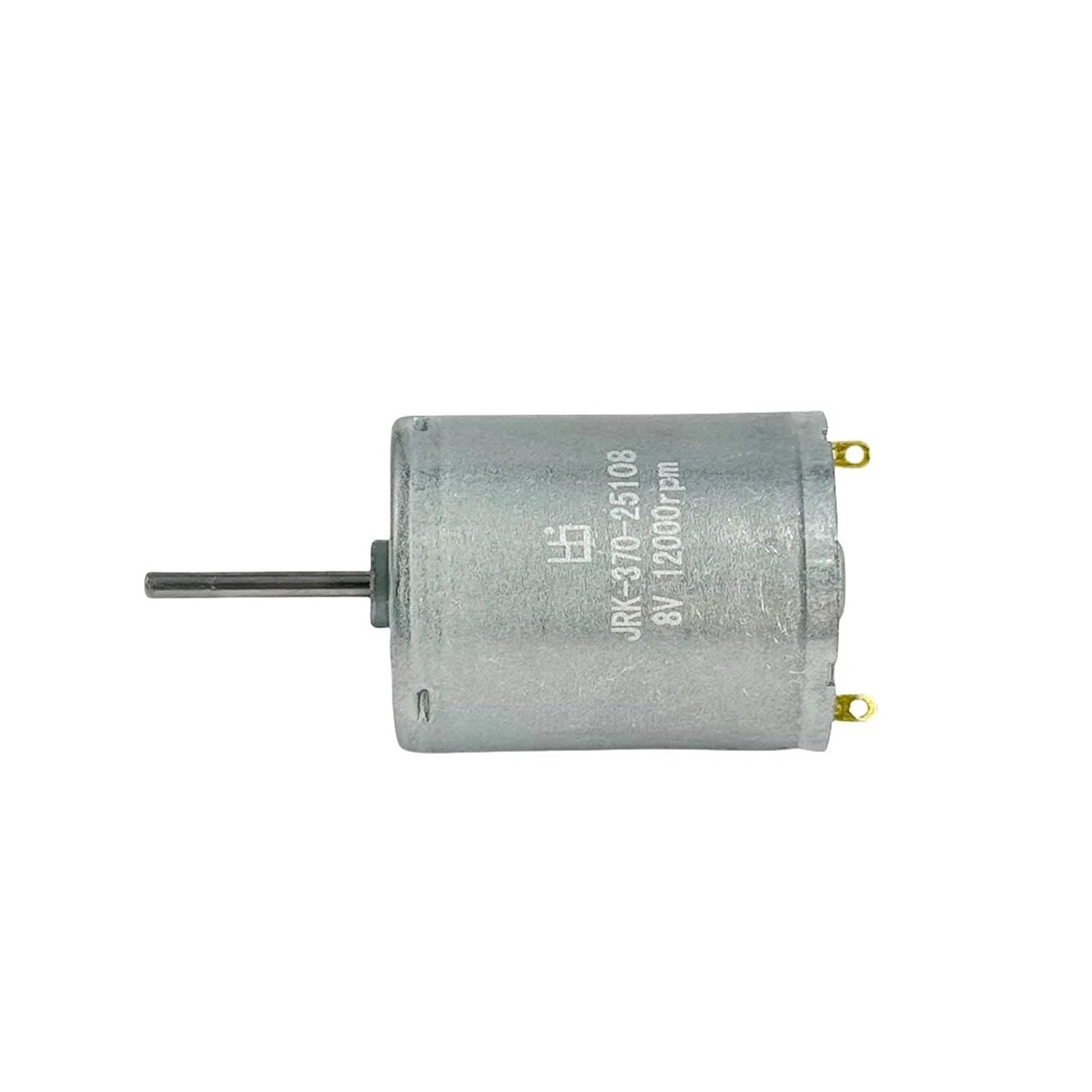 HSMQUBDBX 24mm Round Long Shaft RK-370CA-25108 Electronic Starter DC5V-12V 7.4V 8V 12000RPM High Speed Carbon Brush
