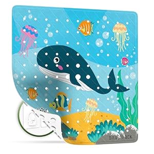 SilverRack DermaSensitivo Mata Prysznicowa Wieloryb 53x53 cm