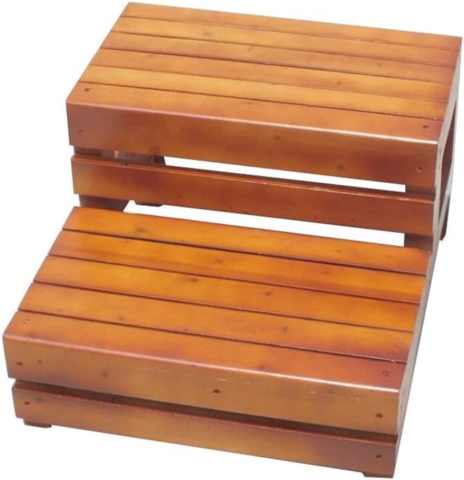 Tabouret marchepieds bois OKUOKA échelle stable contre les chutes à la maison