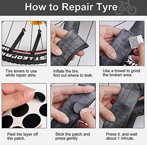 Xtreme 16 In 1 Multi-Function Bike Bicycle Cycling Mechanic Repair Tool Kit, Tire Repair, Motorcycle Portable Multifunctional Repair Tool Set， Folding Metric Repair Tool Set Kit #TOP2