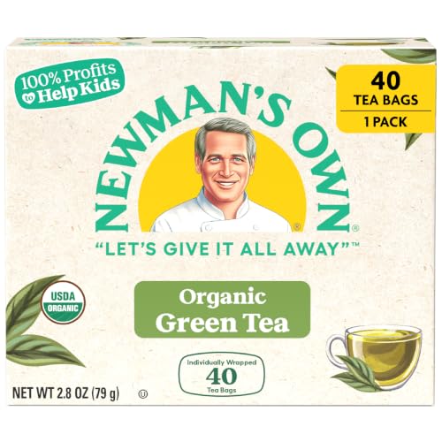 NEWMANS OWN ORGANICS Organic Royal Green Tea, 40 CT