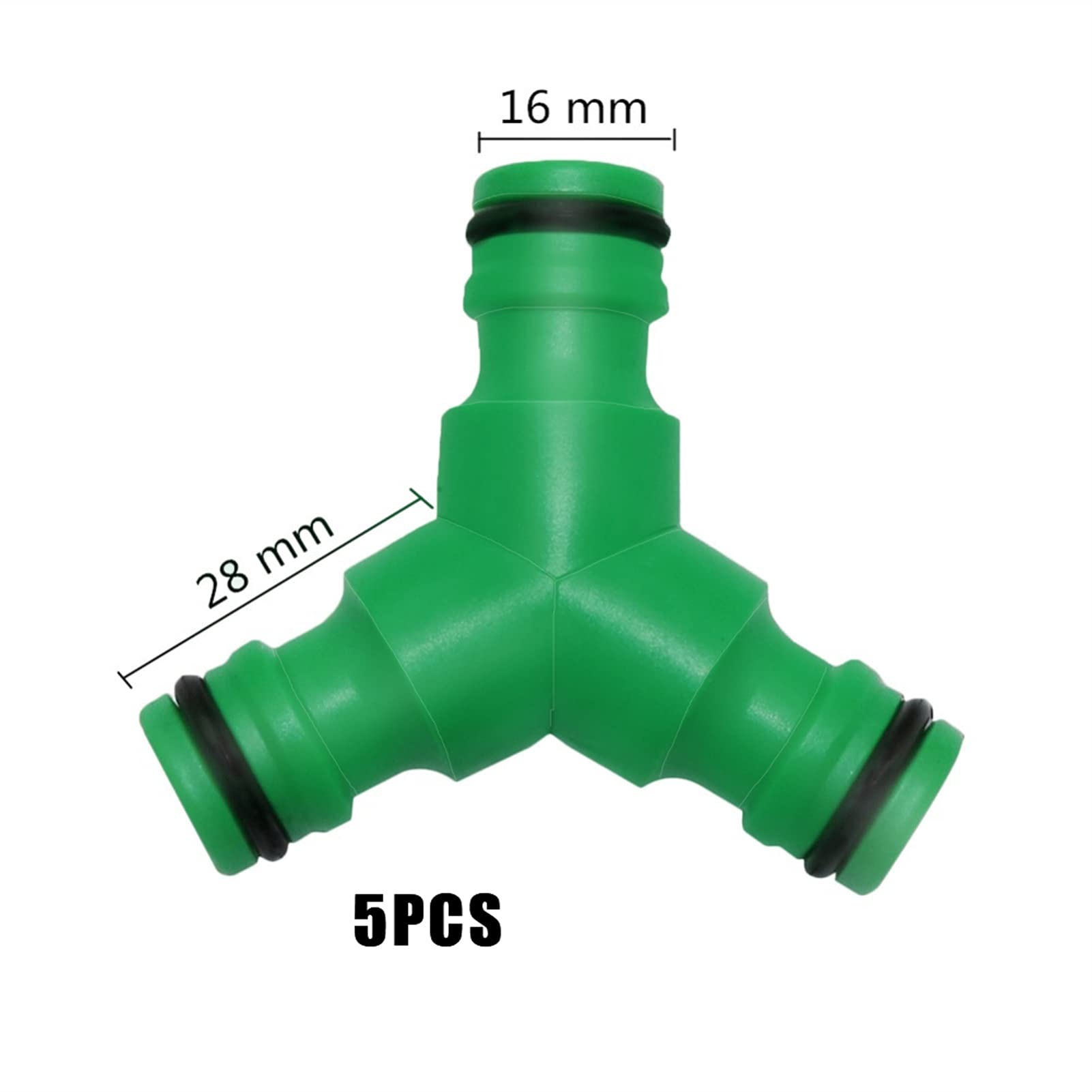 Conector de Grifo de Manguera de jardín Plástico (3/4 1/2) Accesorios de Adaptador de Manguera rápida 1/2 Pulgada Conector de Grifo de Manguera de jardín de 3/4 Pulgadas
