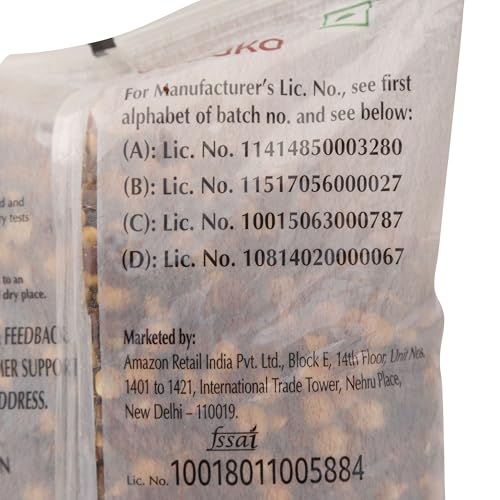 Image of Amazon Brand - Vedaka Roasted Chana Whole with skin 500 g (Pack of 3)