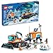 Produktbild LEGO City Exploration Arctic Explorer Truck und Mobile Lab 60378 Bauset für Kinder ab 6 Jahren mit einem Kettenfahrzeug, Labor auf Ski, Meteorit, Schneelandschaft, 4 Minifiguren und 3 Eisbär-Figuren
