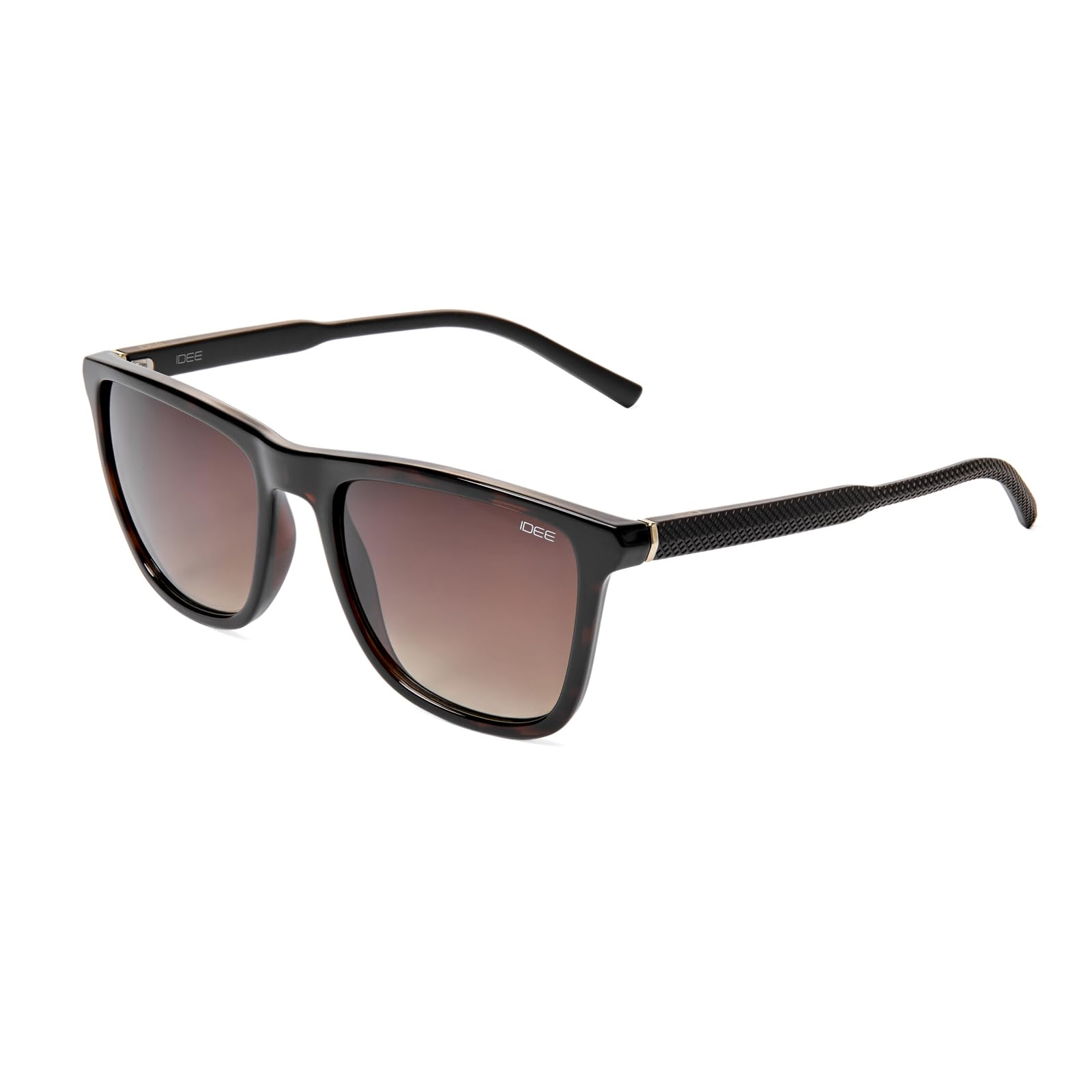 100% UV protected sunglasses for Men | Size- Large | Shape- Rectangular | Model- IDSO212C1SG-image-3