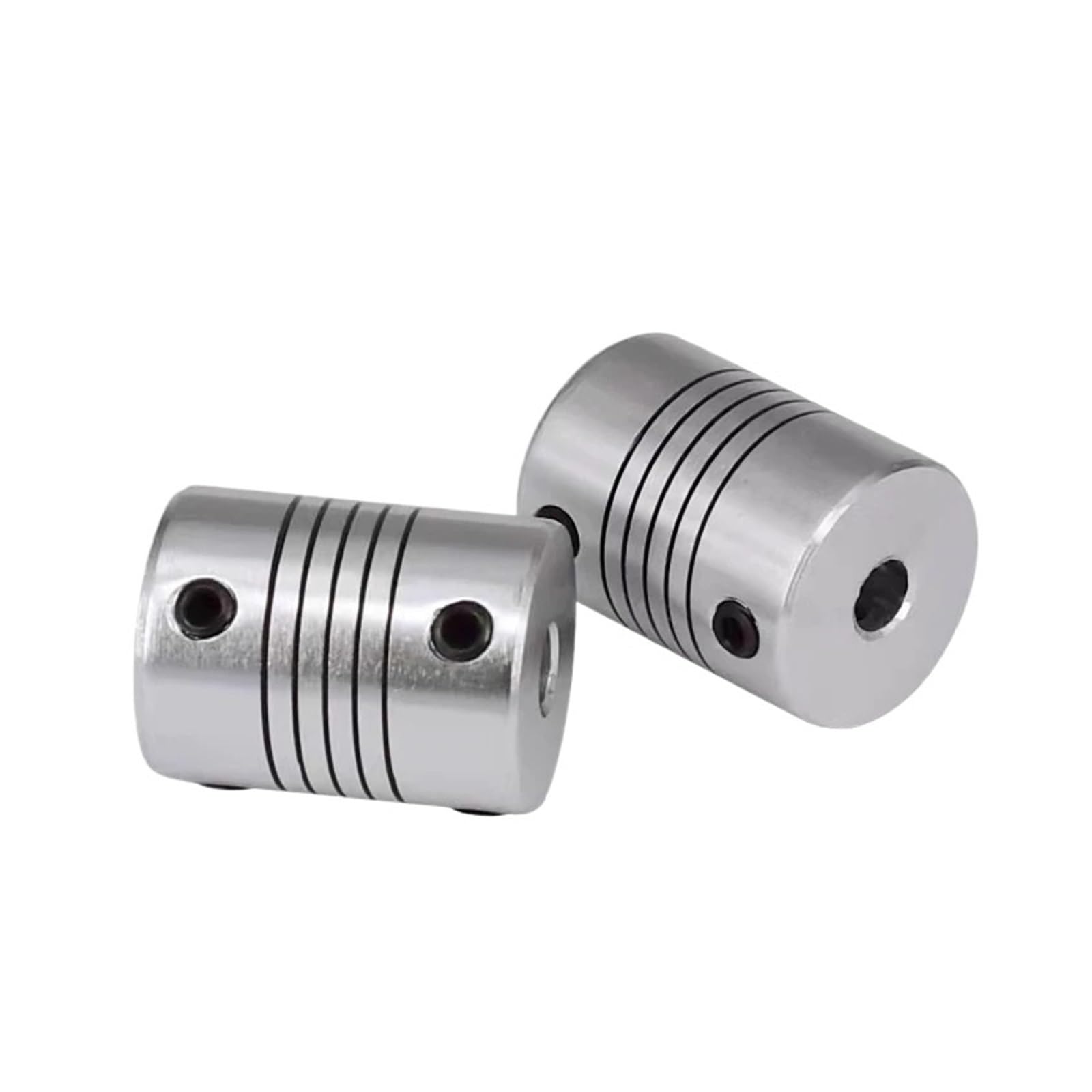 Rigid coupling,Stainless steel rigid coupling 1pcs D19L25 Aluminium Flexible Shaft Coupling CNC Stepper Motor Coupler Encoders Engraving Machine(6x10)