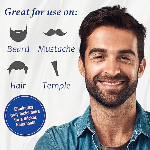 Iemokoda Men'S Long-Lasting Black Hair Dye & Root Touch Up For Gray Coverage - 5 Minute Natural Beard & Mustache Coloring Shampoo 3-In-1 thumb #2