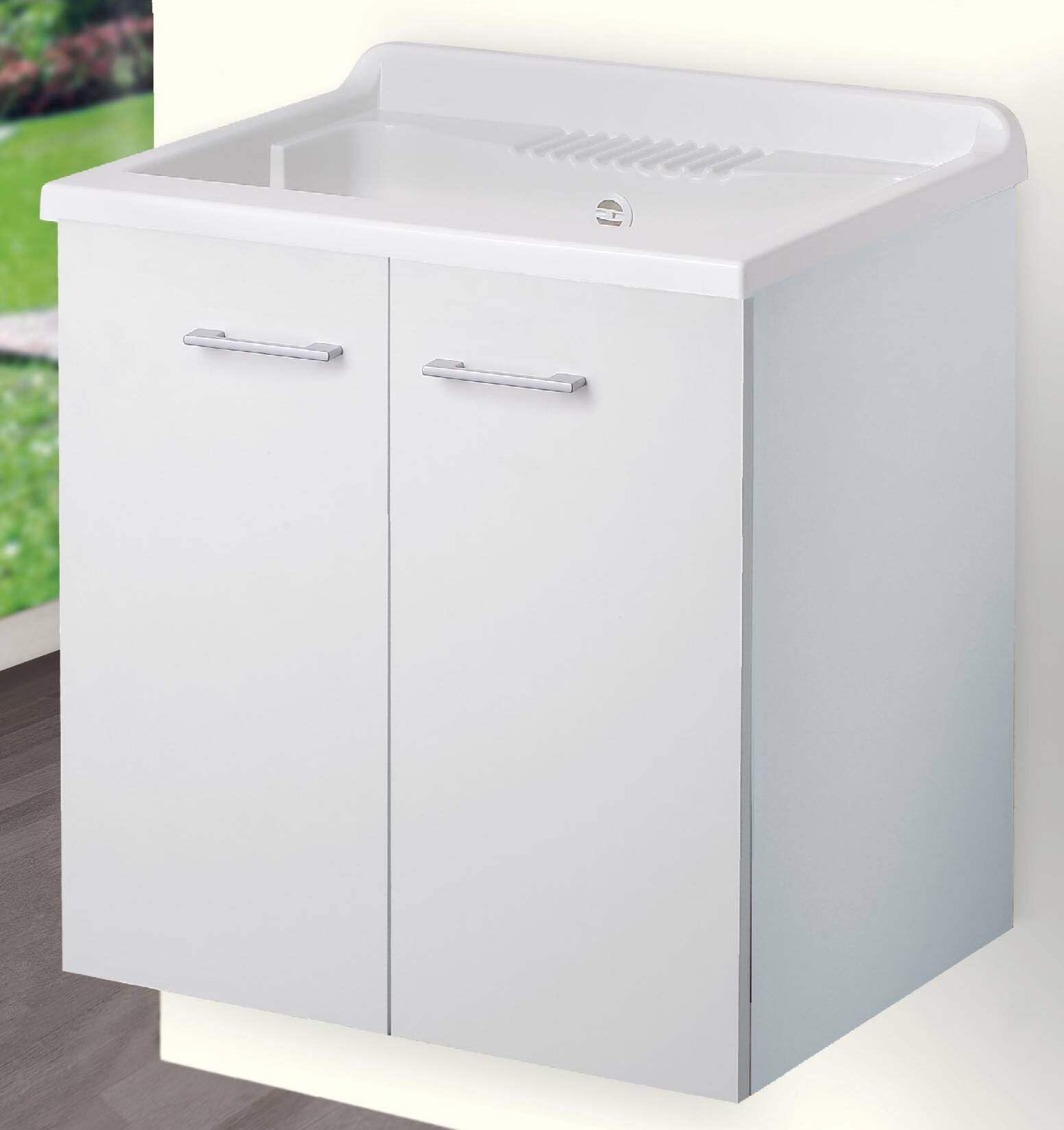 Negrari Lavatoio sospeso 60x50 con Doppia Anta