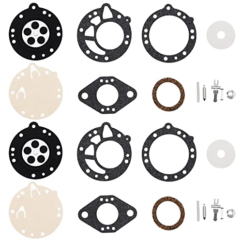 Create idea 2 Sets Carburetor Carb Repair Kit Gask