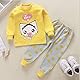 XM-Amigo Baby Mädchen Baumwolle Thermounterwäsche 3Set Thermounterhemden Thermo-Unterhosen Ski Funktionsunterwäsche für Winter Thermounterwäsche-Sets Lange Unterwäsche,Thermo-Pyjama für Baby Mädchen