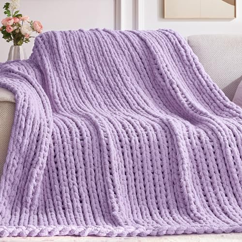 Negwoo Chunky Knit Throw Blanket, 30''*40''...