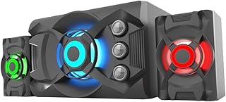 UKCOCO Wireless Speakers 1 Set Audio Stereo Sound Box Stereo Soundbar Music Player Stereo Speakers Portable Speaker Speakers for Tv Player Wooden Sound Bar for Tv Soundbar