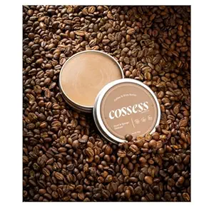Cossess Beauty Solid Brush Cleanser Anti Bacterial Organic and Natural (Coffee and shea butter)