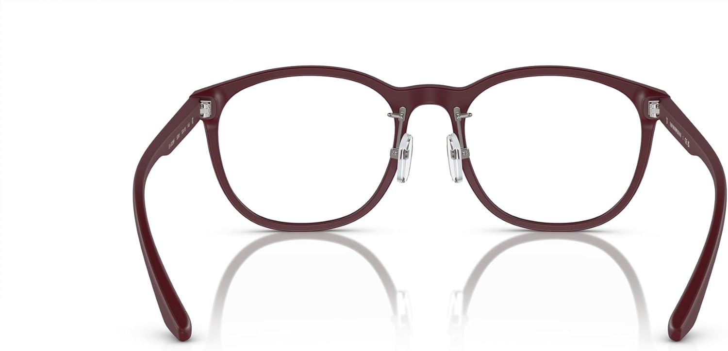 Emporio Armani Men's Ea3229f Low Bridge Fit Round Prescription Eyewear Frames