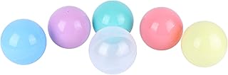 VALICLUD 6Pcs 10 Centimetri Distributore Automatico Capsule Compilabili Sfera di Plastica della Caramella Sfera Contorto Palla Uovo di Pasqua Sorpresa Uovo per Il Compleanno della Festa