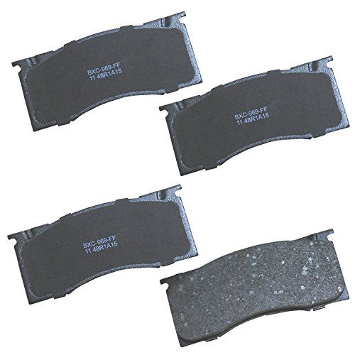 Image of Bendix Premium SBC11 Ceramic Front Brake Pads for Select Models Dodge Dart,Ford Fairlane,Falcon,Sedan Delivery,Mustang,Ranchero,Mercury Comet,Cougar,Cyclone,Plymouth Barracuda,Duster,Scamp,Valiant