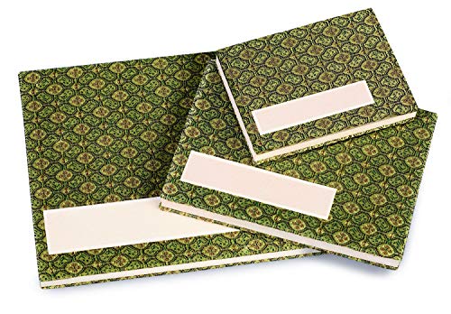 Honsell Leporello 33301 Sketch Book with 22 Sheets = 44 Pages of Chinese Natural White Handmade Cardboard, 12 x 9 cm - Image 3