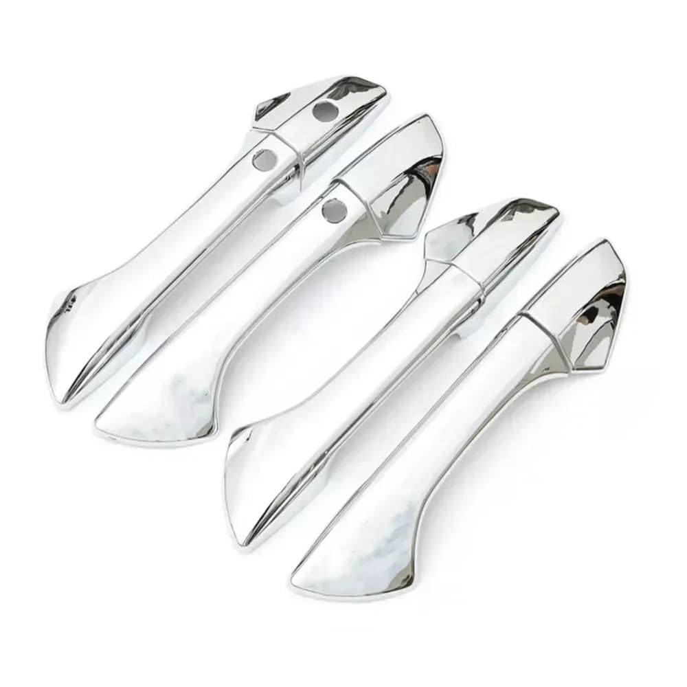 WSX5FC Exterior Door Handles 1 Set for Accord Sedan 2008-2012 Exterior Door Handle Frame Cover Moulding Trim ABS Protective Sticker Accessories