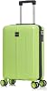 Cabin Suitcase 20" Lightweight 4 Wheel Spinner ABS Hard Shell Luggage for EasyJet Ryanair 55x35x20 35 Litre