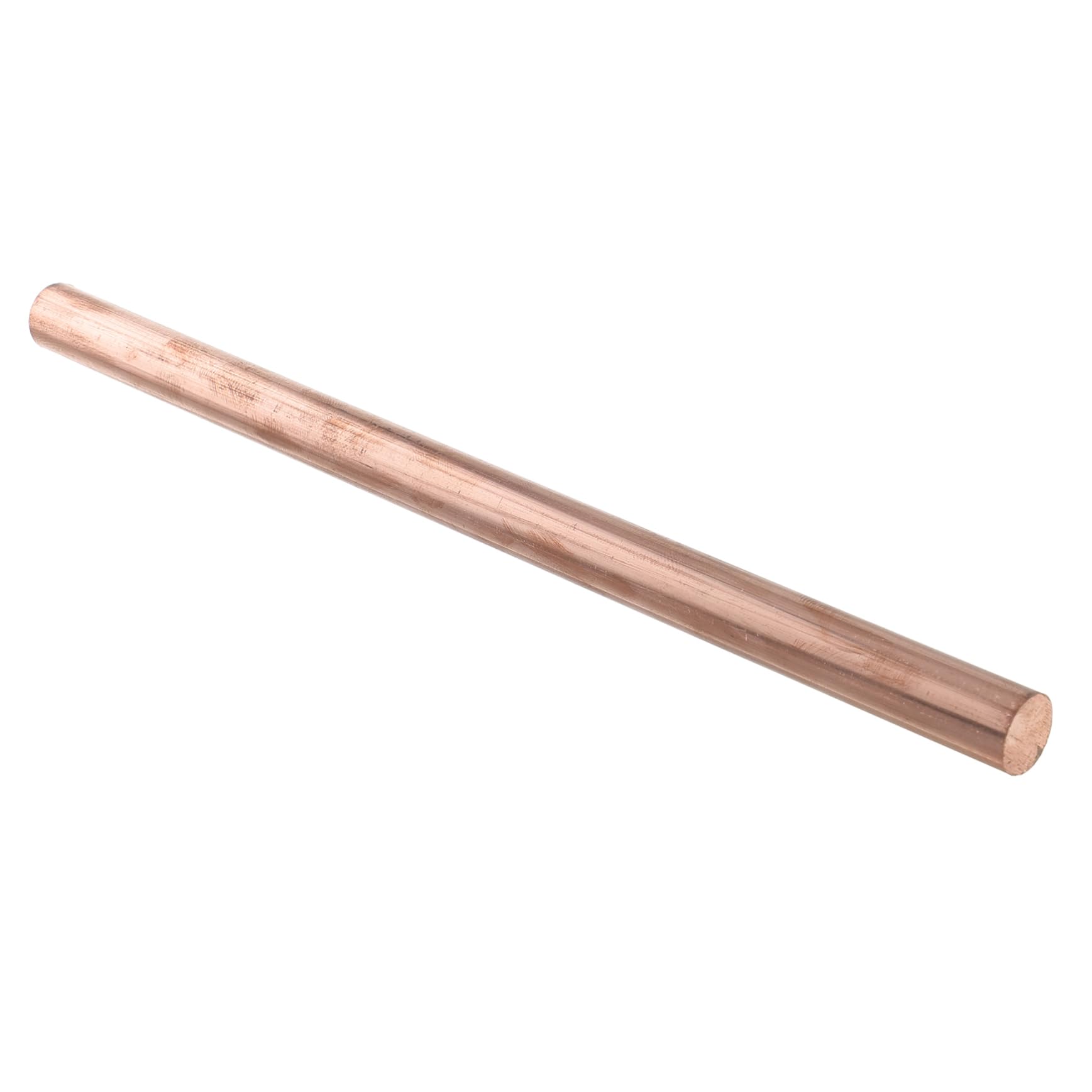 DECOMELODY Copper Rods for Garden and Crafts 12mm Round Copper Wire Rod High Purity Copper Bar Set