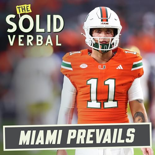 Miami's Statement Win + Predictions for Michigan-Oklahoma and the CyHawk Game Podcast Por arte de portada