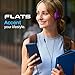 JVC Flats On-Ear Wired Headphones - Flat Foldable Design - 30mm Driver for Powerful Sound - Soft Ear-Pads for Comfort – Steel Headband - Lightweight & Portable - PC/Laptop/Gaming - 3.5mm Slim Plug