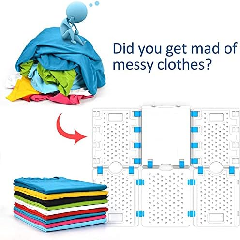 BoxLegend v4 Shirt Folding Board t Shirts Clothes Folder Durable Plastic Laundry folders Folding Boards