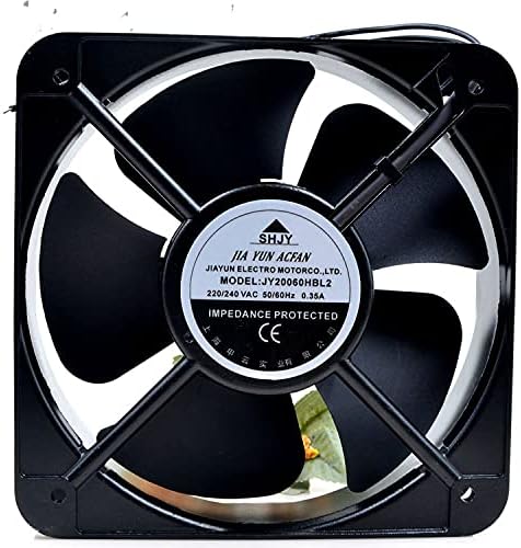 for JY20060HBL2 SHJY AC220-240V 0.35A 20CM Ball Aluminum Frame AC Fan