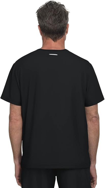 KOI Next Gen Men's On Call 1-Pocket Scrub Top, 4-Way Stretch, Wrinkle-Resistant