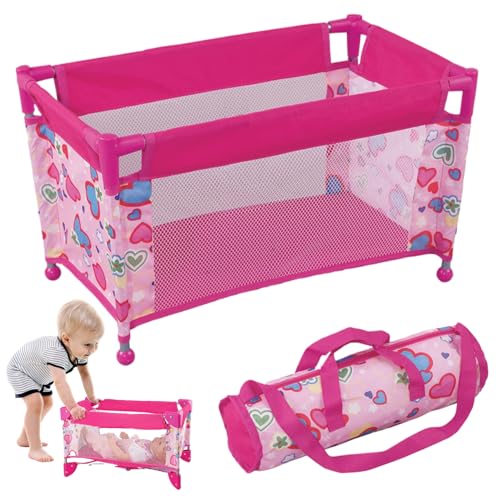 Baby Doll Crib pliable pour des heures de jeux de rôle réalistes à la maison