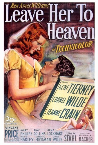 Amazon.com: Leave Her to Heaven Movie Poster (27 x 40 Inches