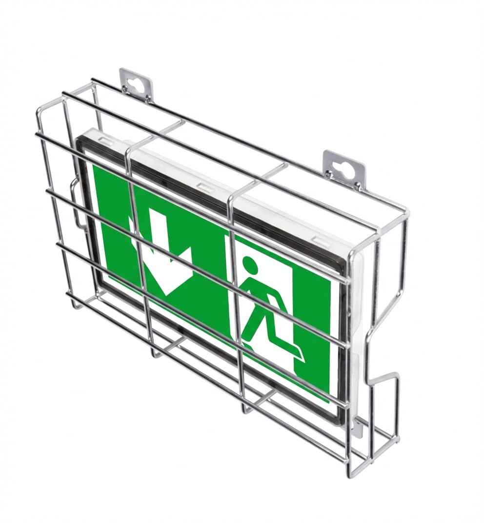 Grille de protection - Éclairage d'urgence EXIT - Protection de la lampe