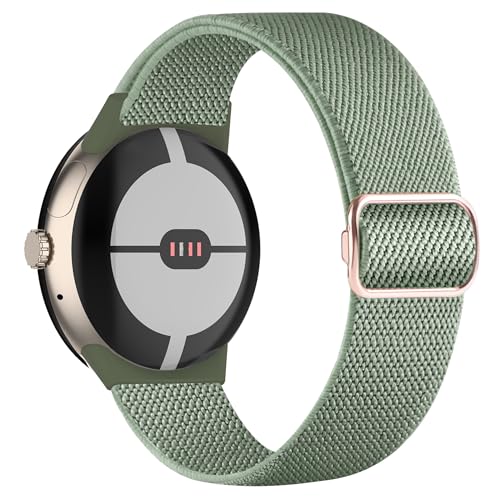 Sunnyson Stretch Nylon Band Compatible with Google Pixel Watch/Pixel Watch ...