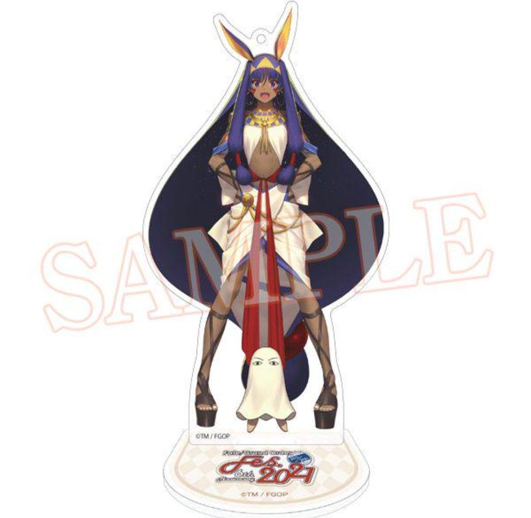 新品未開封　FGO　6周年　FES　2021　ニトクリス　アクリルスタンド Amazon.co.jp: フェスグッズ FGO 6周年 FES 2021 ニトクリス アクリル