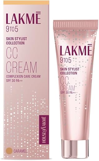 LAKMÉ Natural Cc Full Coverage Caramel Cream For All Skins 30G,1 Count