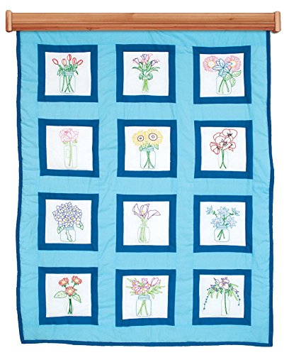 Jack Dempsey Antique Jars Quilt Blocks, 9