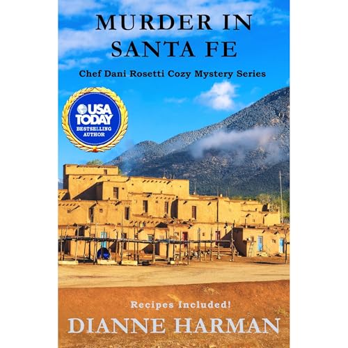 Murder in Santa Fe Audiolibro Por Dianne Harman arte de portada