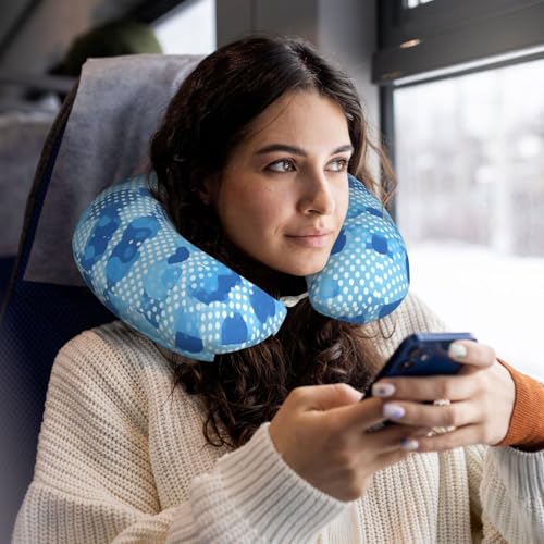 Almohada de espuma viscoelástica tamaño único en color negro miniatura 6