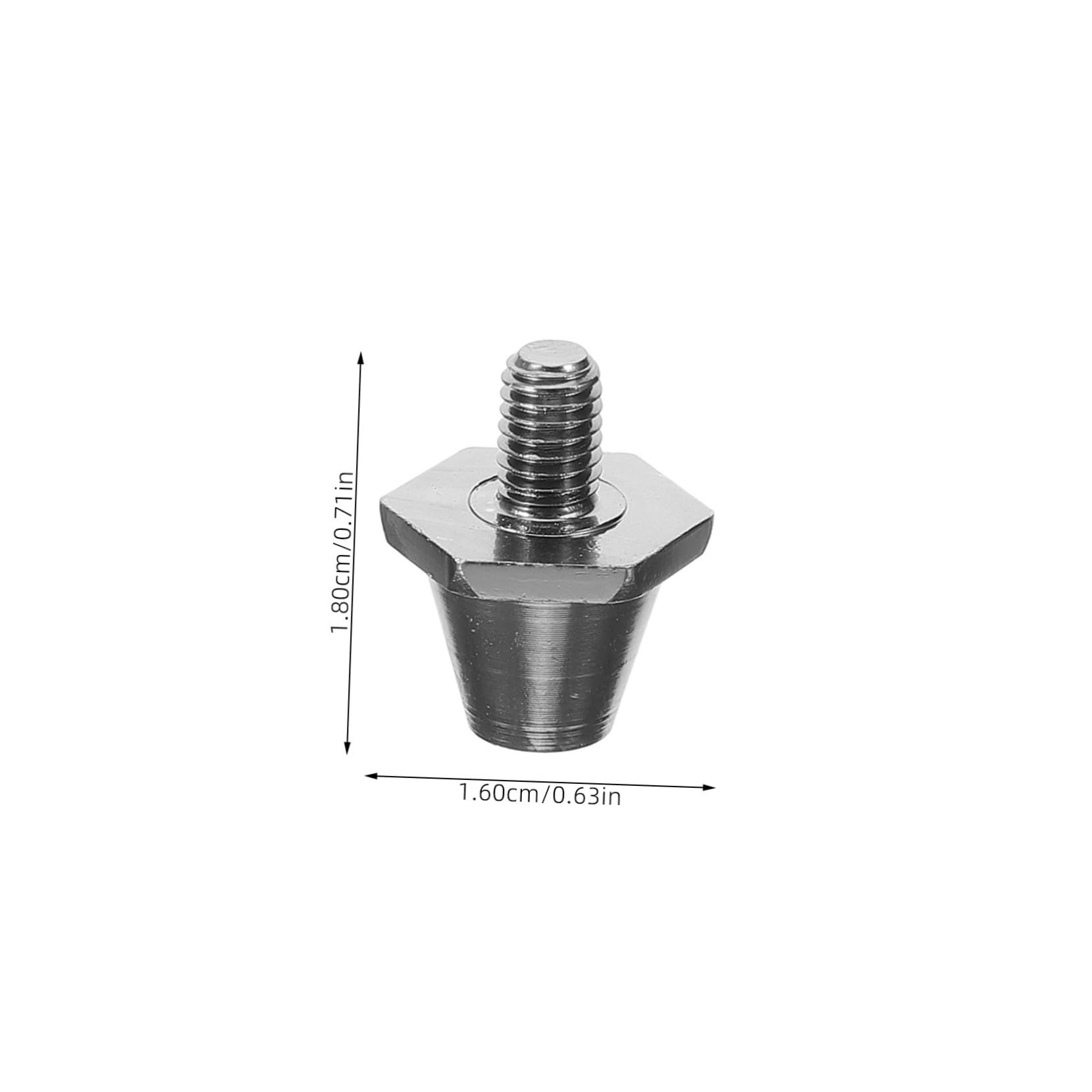 BESPORTBLE 8pcs Training Accessories Metal Track Spikes for Running Shoes Improve Grip and Speed