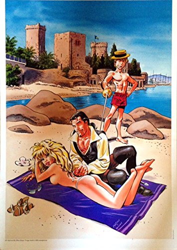 Affiche Marini Dany Festival d'Antibes poster 50x70 cm 400 ex