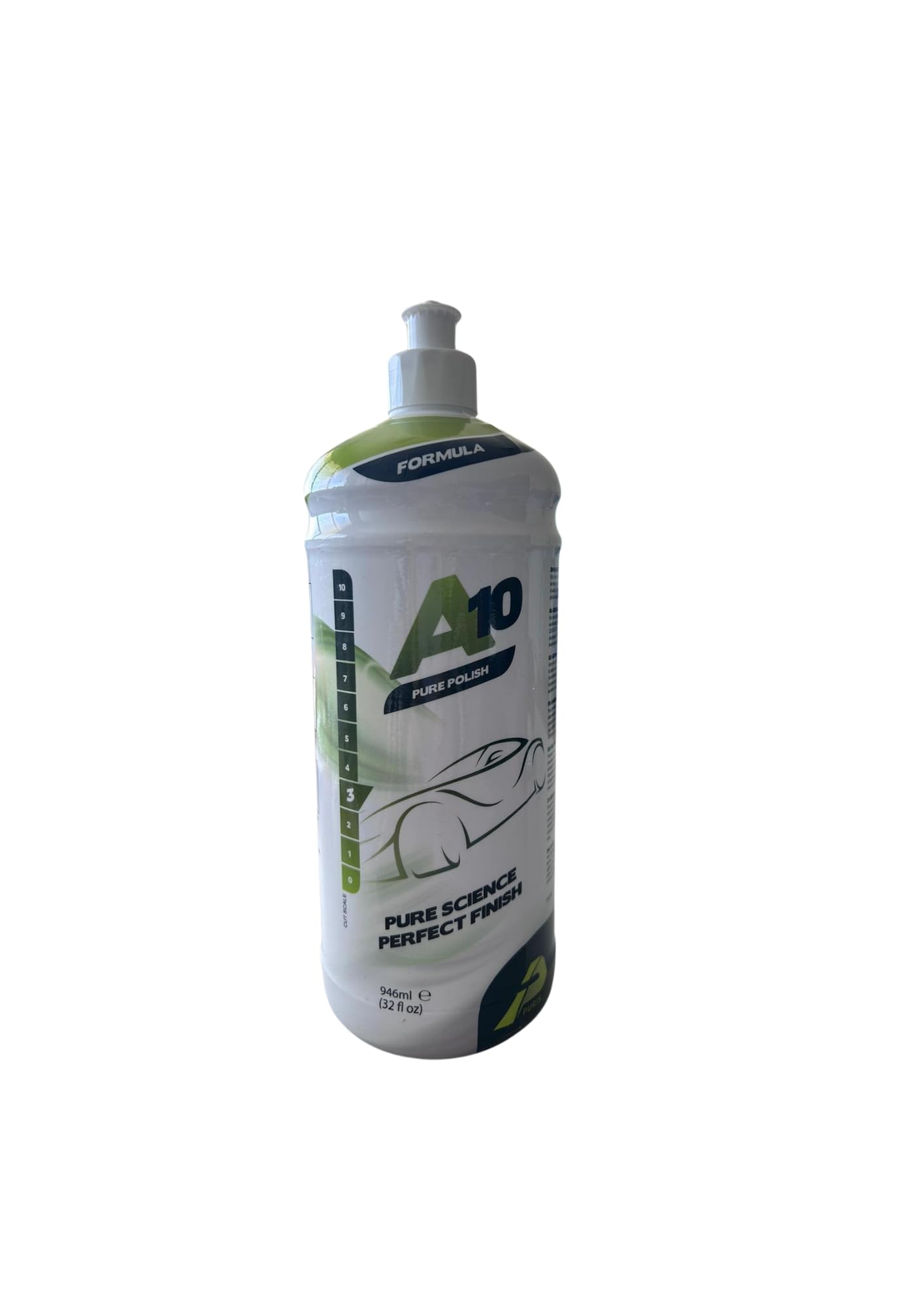 A10 Pure Polish - PULIMENTO Profesional. Ideal para Eliminar hologramas y arañazos de la carrocería de vehículos. Abrillantador de Coches Profesional. Sin siliconas. Formato 1kg