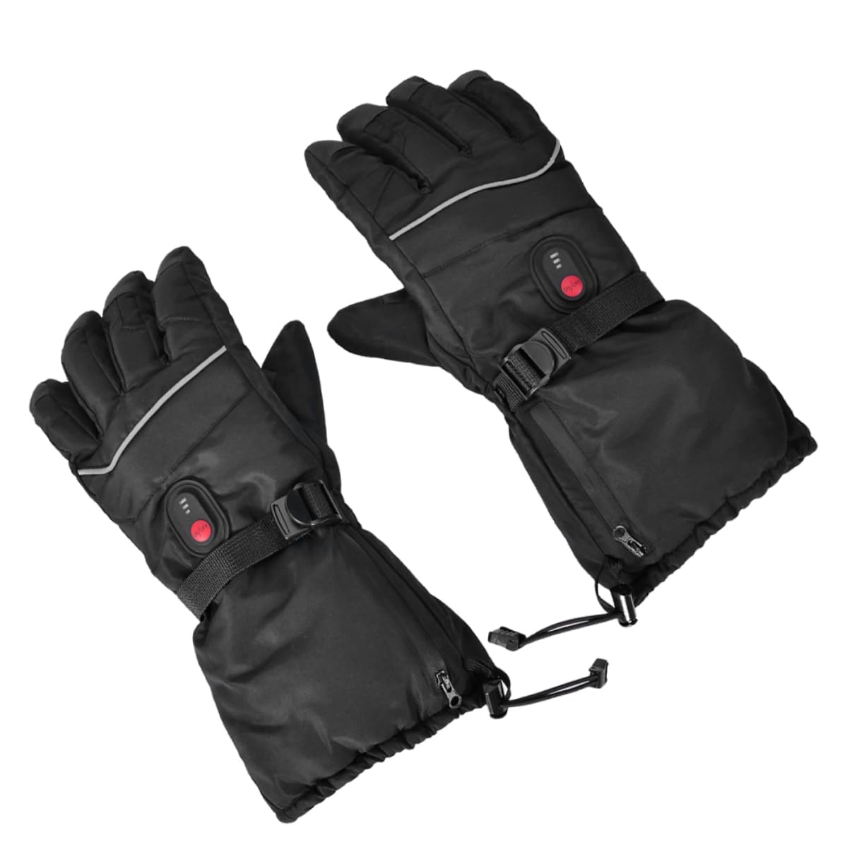 Anneome Ski Gloves Men Women Electric Heated Mittens Adjustable Heat Waterproof Windproof for Outdoor