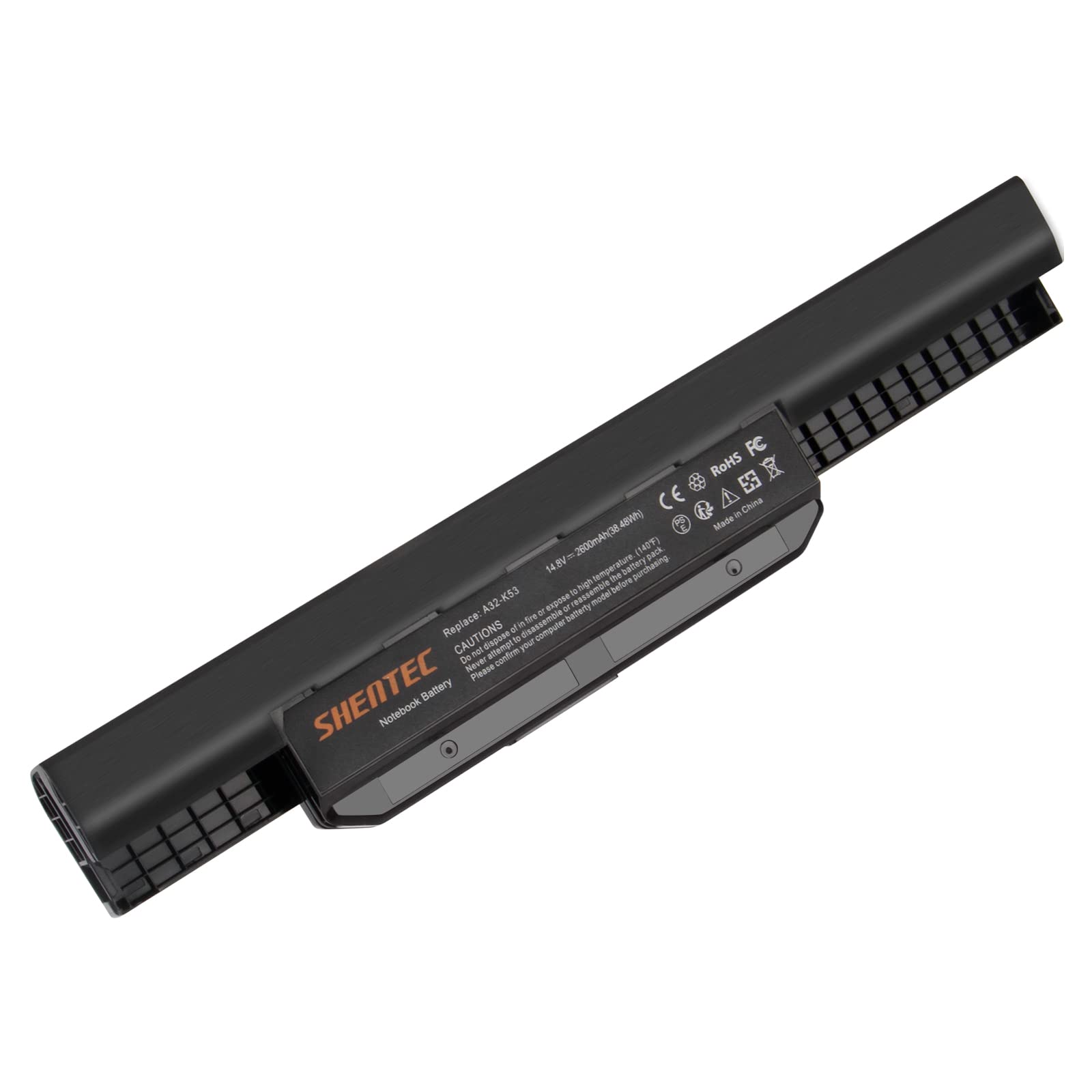 RDY Batteria A32-K53 A41-K53 A42-K53 A31-K53 per Asus K53 K53E K53S K53SJ K53SV K53U X53 X53S X53SV X53U X54 X54C X54H X53E X54L K53T (Capacità: 4000 mAh 10.8V RDY Batteria A32-K53 A41-K53 A42-K53 A31-K53 per Asus K53 K53E K53S K53SJ K53SV K53U X53 X53S X53SV X53U X54 X54C X54H X53E X54L K53T (Capacità: 4000 mAh 10.8V
