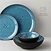Imagen de Twinzee Vajillas Completas 12 Personas de Gres Azur Resistente
